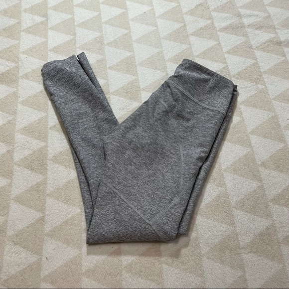 nwot outdoor voices warmup leggings gray stretch size XS - Picture 2 of 3